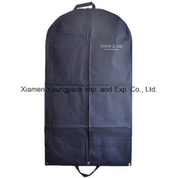 Navy Blue Non-Woven PP Suit Garment Cover Bag